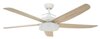 Beacon Airfusion Louisville plafondventilator licht eikenhout 158 centimeter