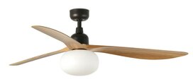 Faro Barcelona 34360-11L Outwood L plafondventilator bruin/eikenhout 150 cm