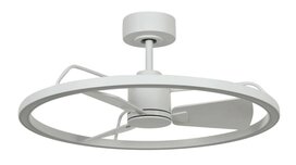Beacon 21612286 Lucci Air Cessna plafondventilator met verlichting wit 70 cm