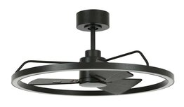 Beacon 516124 Lucci Air Cessna zwart plafondventilator met verlichting 70 cm