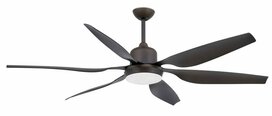 Faro Barcelona Tilos XL&nbsp;plafondventilator bruin 168&nbsp;cm