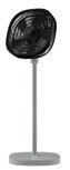 Dynter AirFlow AV25G opvouwbare statiefventilator grijs 47 cm