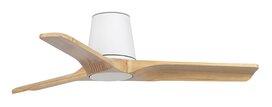 Faro Barcelona 33836 Heywood Tub S plafondventilator wit/grenen 90 cm