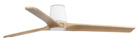 Faro Barcelona 33838 Heywood Tub L plafondventilator wit/grenen 132 cm