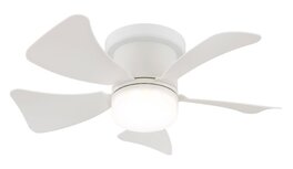 Globo Hines LED plafondventilator wit 41 cm