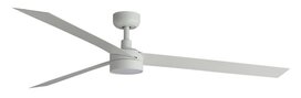 Faro Barcelona 342921S Cruiser XL plafondventilator met verlichting wit 160 cm