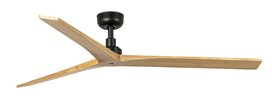 Faro Barcelona 34282 Klim L plafondventilator zwart/grenenhout 150 cm