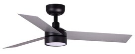 Faro Barcelona 342851S Cruiser S LED plafondventilator zwart/aluminium 106 cm
