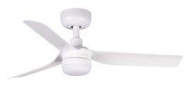 Faro Barcelona 338201S Mini Punt S plafondventilator met verlichting wit 90 cm