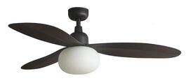 Faro Barcelona 343011B Palma M plafondventilator met verlichting bruin 129 cm