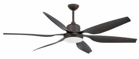 Faro Barcelona Tilos XL&nbsp;plafondventilator bruin 168&nbsp;cm