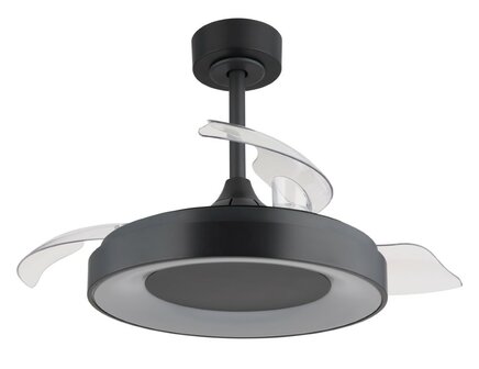 Globo Elina LED plafondventilator grijs met verlichting 45 cm