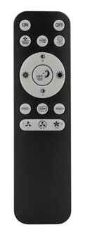 Globo Elina LED plafondventilator grijs met verlichting 45 cm afstandsbediening