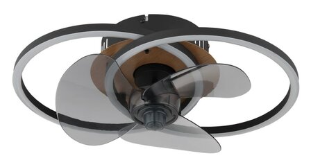 Globo Karen LED plafondventilator met verlichting 28 cm