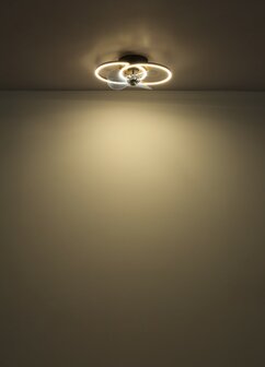 Globo Karen LED plafondventilator met verlichting 28 cm licht