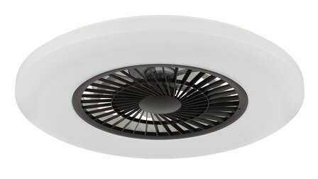 Globo Alva Led plafondventilator wit/zwart 59,5 cm