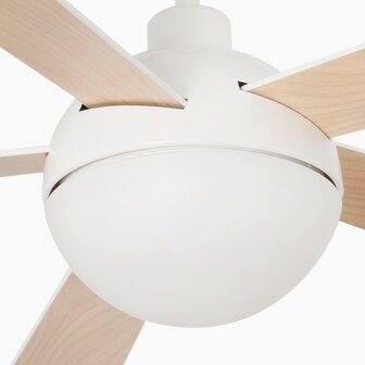 Faro Barcelona Izaro L LED plafondventilator met verlichting wit 130 cm