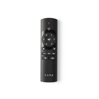 Faro Barcelona 33504DC Lantau XL plafondventilator hout/mat nikkel 168 cm afstandsbediening