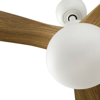 Faro Barcelona 34361-11L Outwood L plafondventilator wit/eikenhout 150 cm