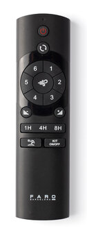 Faro Barcelona 34304 afstandsbediening zwart