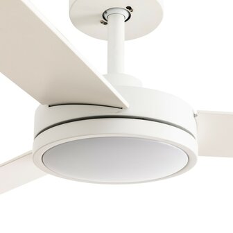 Faro Barcelona 34260 Barth L Led plafondventilator met verlichting wit 132 cm