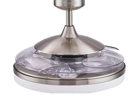 Beacon Fanaway Evo2 Endure plafondventilator geborsteld chroom 122 cm 210931 bovenzijde
