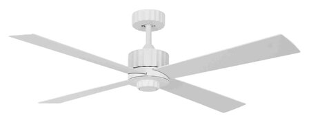 Beacon 213171 Newport plafondventilator met ledverlichting wit 137 cm