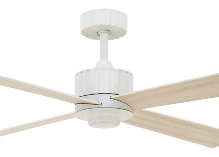 Beacon 213171 Newport plafondventilator met ledverlichting wit 137 cm