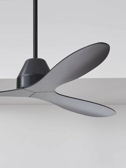 Beacon Whitehaven plafondventilator zwart 142 cm