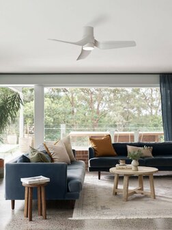 Beacon Nautica plafondventilator wit 132 centimeter aan plafond