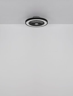 Globo Blizzak Led plafondventilator zwart 54 cm