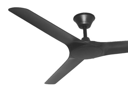 Beacon 21321649 Lucci Air Abyss plafondventilator zwart 142 cm