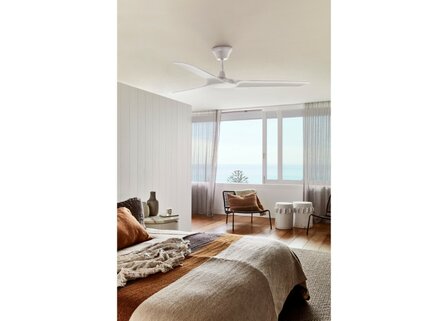 Beacon 21321549 Lucci Air Abyss plafondventilator wit 142 cm woonkamer