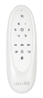 Beacon 21612286 Lucci Air Cessna plafondventilator met verlichting wit 70 cm afstandsbediening