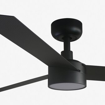 Faro Barcelona 34291WT-1TW Tuya Cruiser L LED plafondventilator met ledverlichting matzwart met app 132 cm