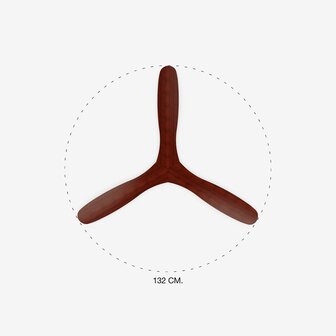 Faro Barcelona 33447WT Gotland Tuya L plafondventilator zwart/walnoot met app 132 cm diameter