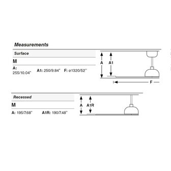 Faro Barcelona 33447WT Gotland Tuya L plafondventilator zwart/walnoot met app 132 cm afmetingen