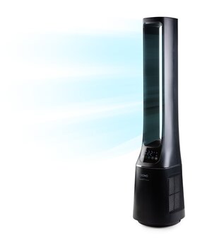 Domo DO8160 Smartflow 2-in-1 kolomventilator zwart 106 cm