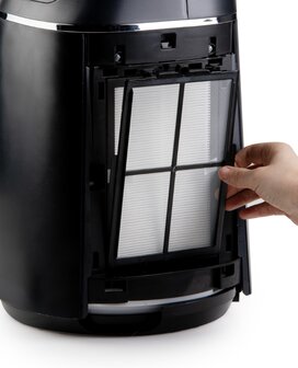 Domo DO8160 Smartflow 2-in-1 kolomventilator zwart 106 cm filter