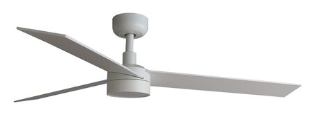 Faro Barcelona 342971S Rudder 3 L plafondventilator met verlichting wit/essen 132 cm