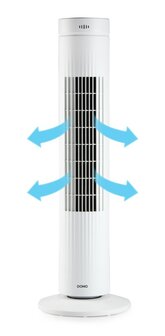Domo DO8154 kolomventilator wit 76 cm