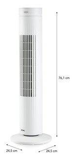 Domo DO8154 kolomventilator wit 76 cm afmetingen
