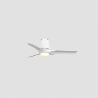 Faro Barcelona 338261S Hey Tub S plafondventilator met verlichting wit 90 cm