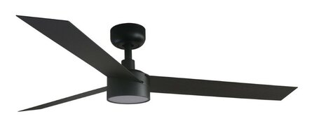 Faro Barcelona 34291-1TW Cruiser L LED plafondventilator met ledverlichting matzwart 132 cm