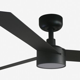 Faro Barcelona 34291-1TW Cruiser L LED plafondventilator met ledverlichting matzwart 132 cm