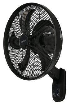 Beacon 21326749 Glide DC wandventilator zwart 45 cm