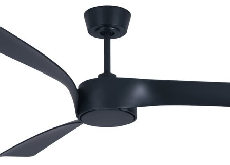 Beacon Line plafondventilator zwart 132 centimeter behuizing zonder lamp