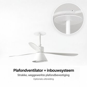 Faro Barcelona 33760WT-22 Amelia L inbouwsysteem
