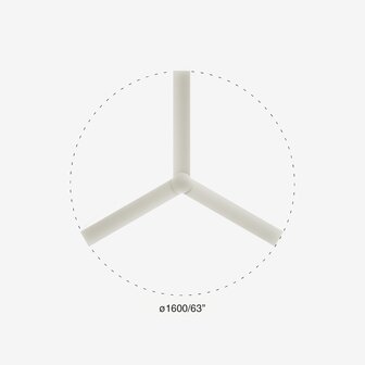 Faro Barcelona 34292 Cruiser XL plafondventilator wit 160 cm diameter