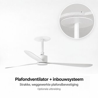 Faro Barcelona 33760 Amelia L plafondventilator wit 132 cm